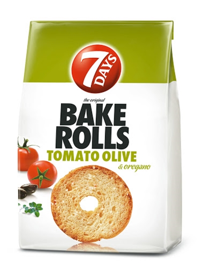 Picture of BAKE ROLLS TOM-OLIVE 80GR